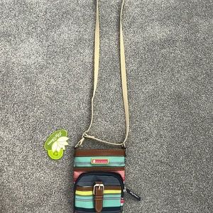 Lily Bloom striped bag